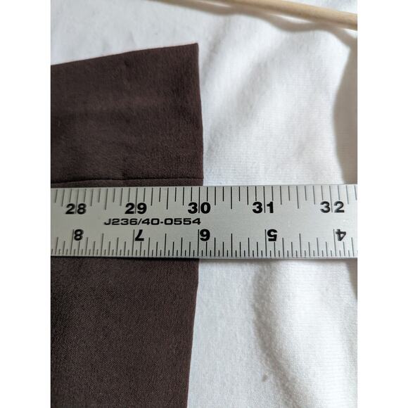 Chico's Black Silky Pants 1.5 Or 10R W 34-36 100%poly Leg Width22.5 Ins29 Rise12 - Picture 9 of 9